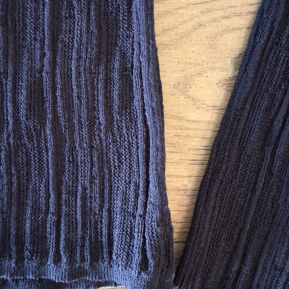 A.L.C. Fisher Fine Cotton Slim Fitting Knit Cardigan-Black-Womens Small-RRP $325 - Picture 14 of 15